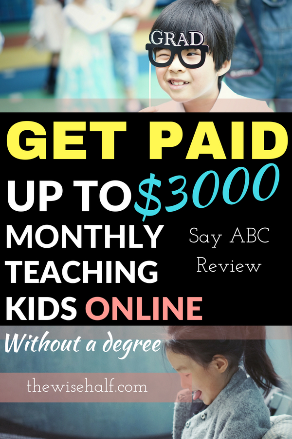 get paid to teach english from home