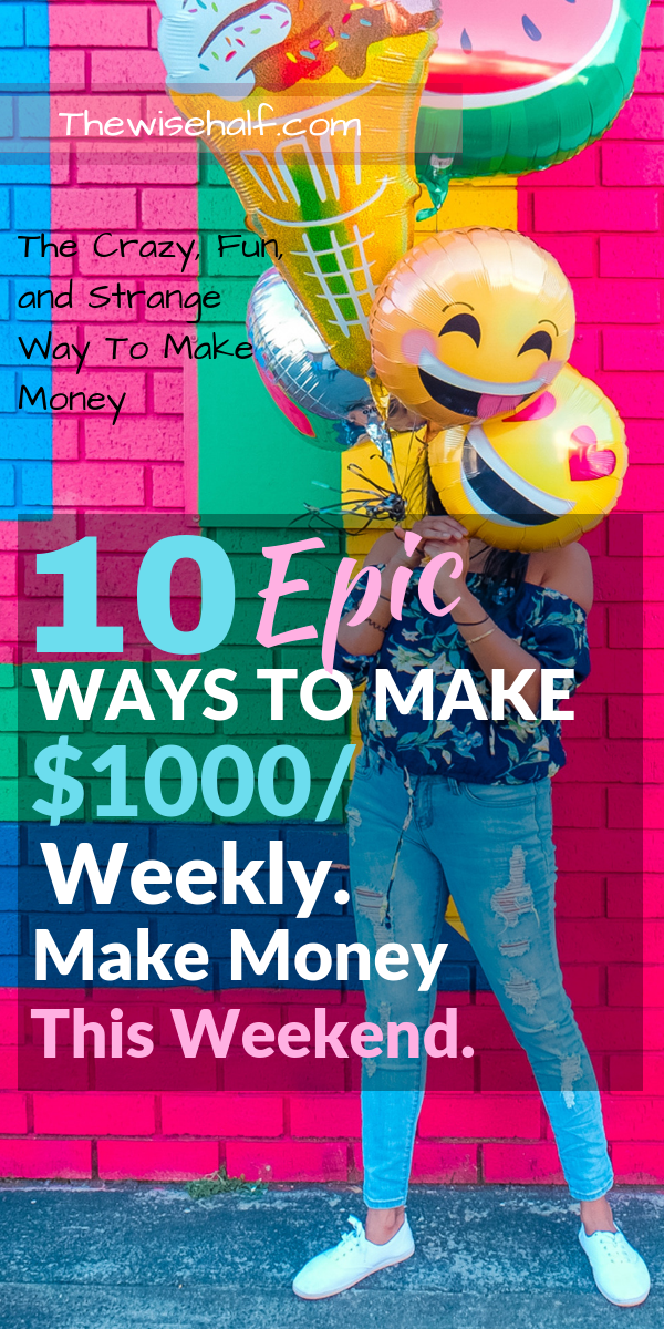 get paid $1000 weekly - the wise half