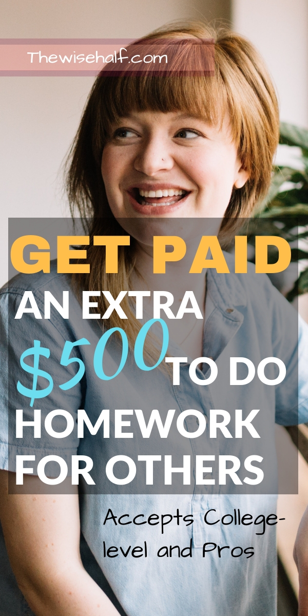 get paid to do homework- the wise half - tutoring companies (1)