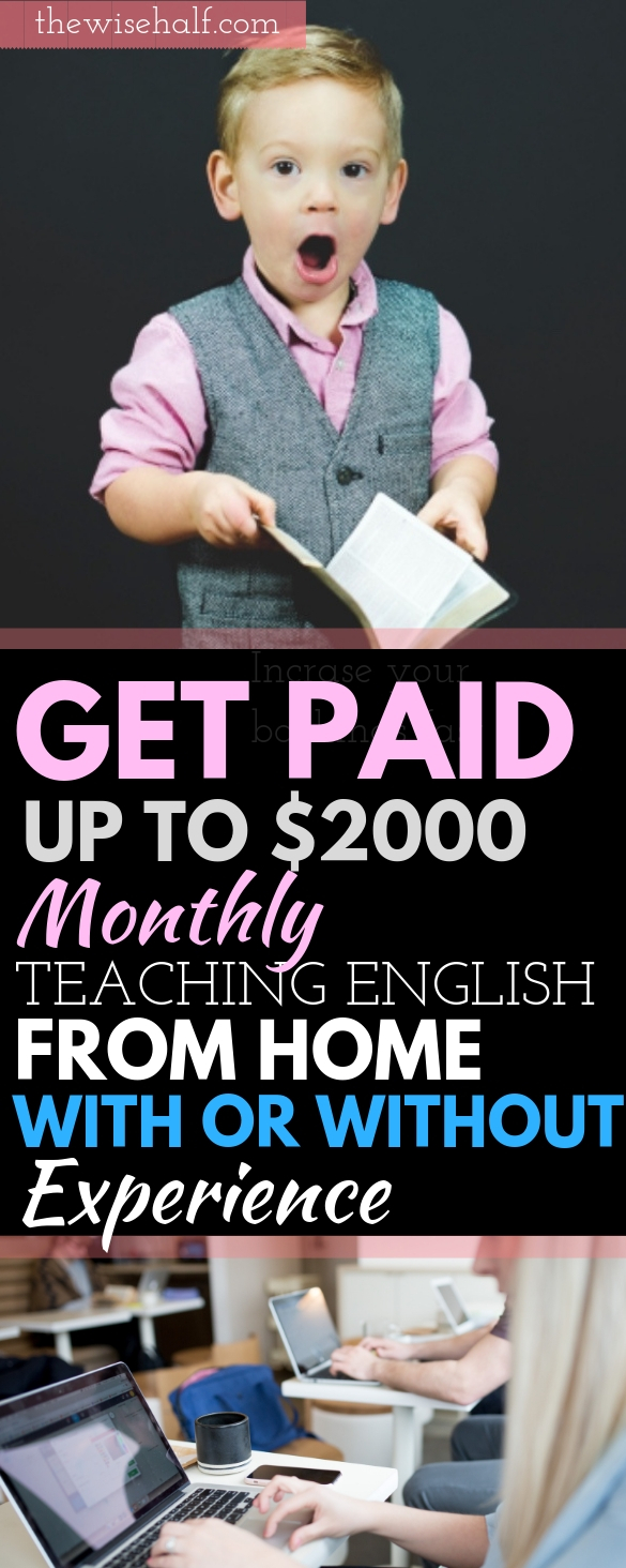 GET PAID TO TEACH - the wise half