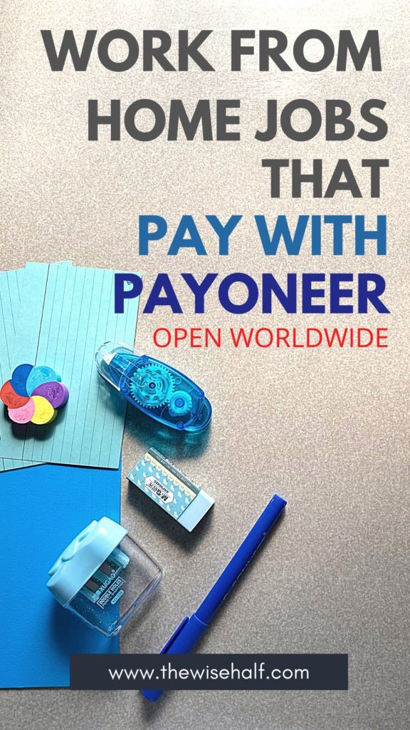 writing sites that pay through payoneer