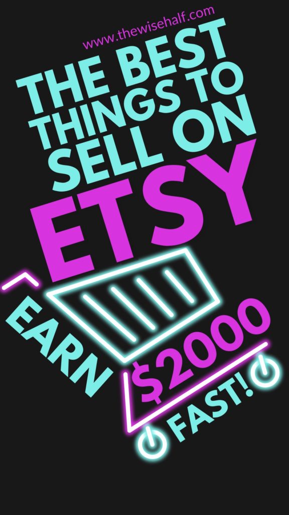 best things to sell on etsy