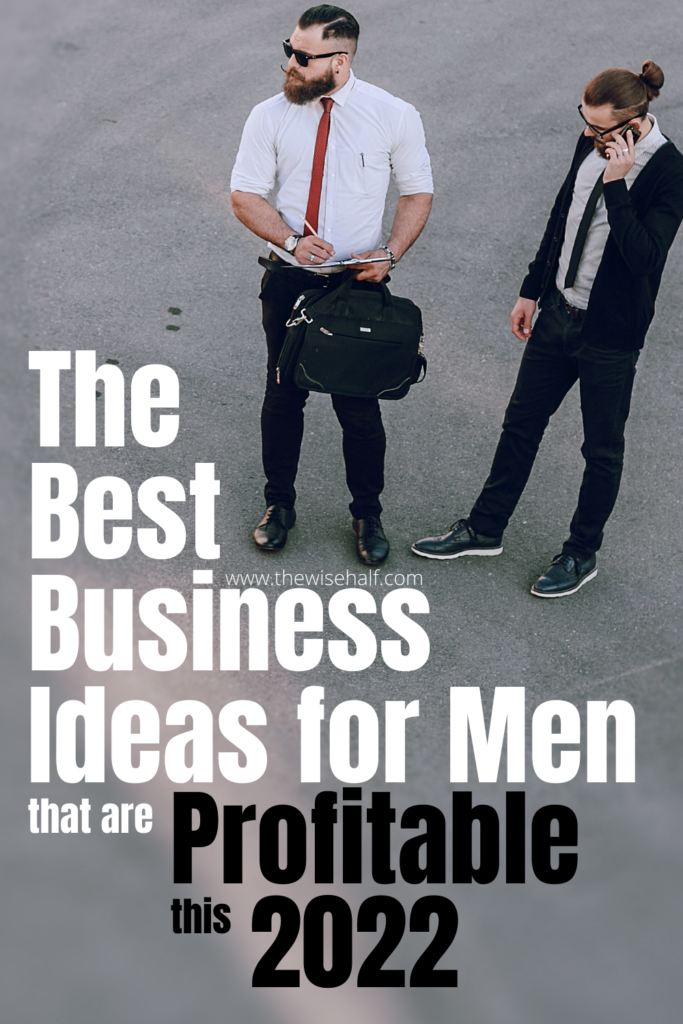 business ideas for men