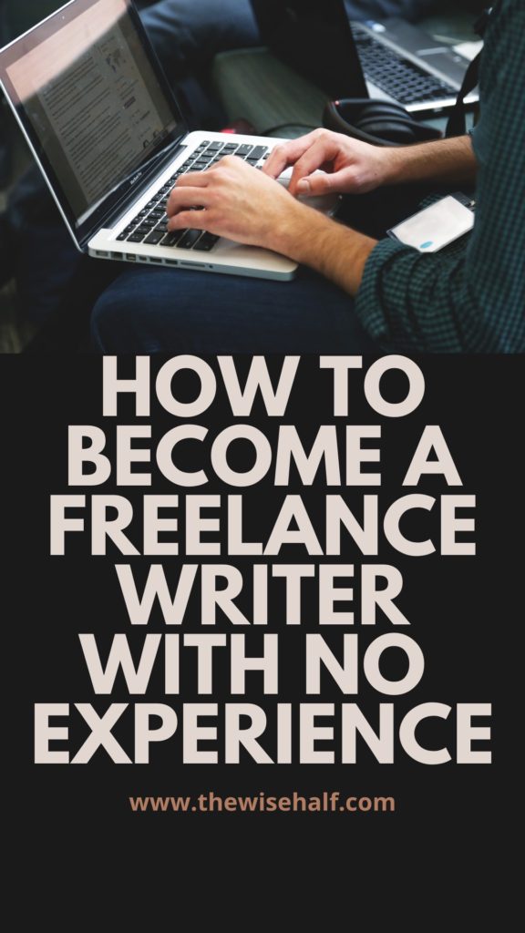 how to become a freelance writer with no experience