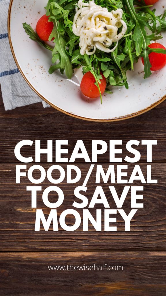 cheapest food